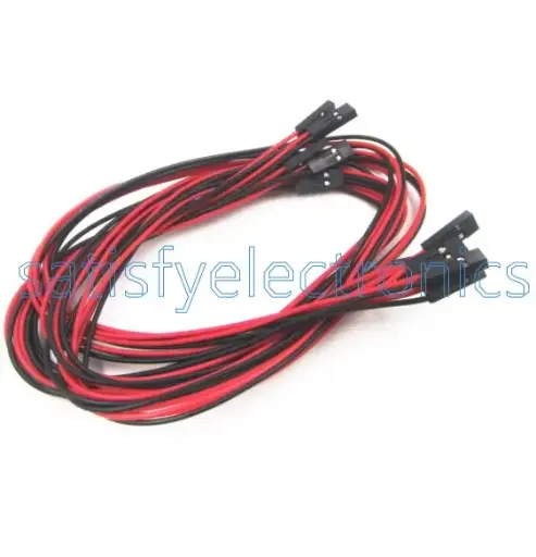 70cm 2Pin/3Pin Female To Female Jumper Dupont Cable