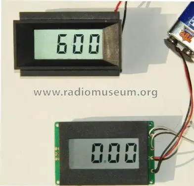 Compteur à panneau numérique LCD PM-138