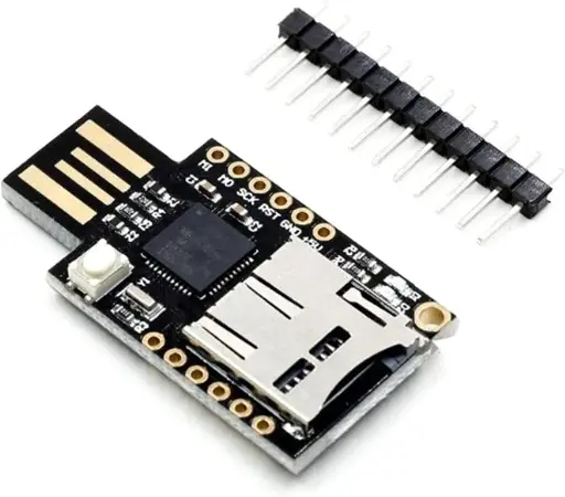 Module USB CJMCU BadUSB avec Slot pour Carte TF – Clavier Virtuel et Stockage Mémoire