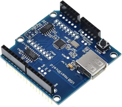 USB Host Shield for Arduino UNO MEGA ADK Compatible for Android ADK DIY Electronic Module Board