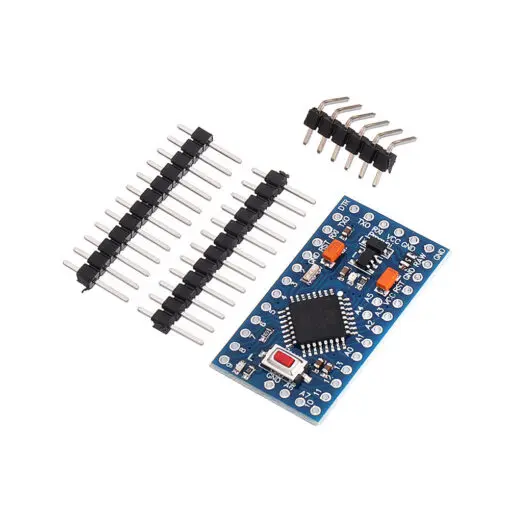 Module Pro Mini ATmega328P 3,3 V 8 MHz avec Oscillateur à Cristal – Compatible Arduino Pro Mini, Remplacement pour ATmega128