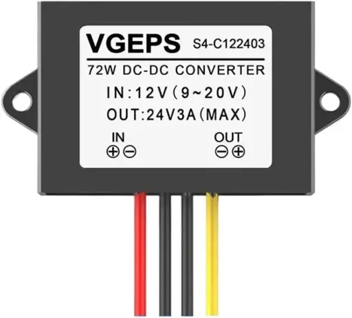  Convertisseur élévateur DC-DC 12V vers 24V, Module d’alimentation, Régulateur automobile