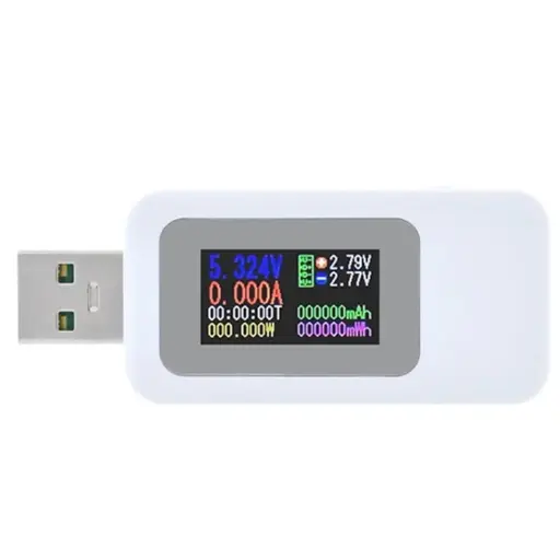 10-in-1 USB Tester, DC Digital Voltmeter, Ammeter