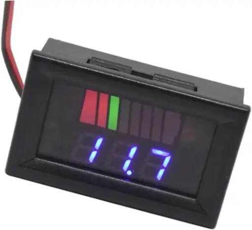 12V-60V Battery Charge Indicator Battery Capacity Capacity Tester Checker