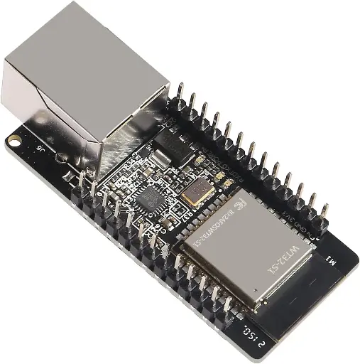 WT32-ETH01 ESP32 Module Ethernet WiFi Bluetooth Development Board WT32-ETH01 Embedded Serial Port to Ethernet Converter Serial to WiFi&Bluetooth MCU Module