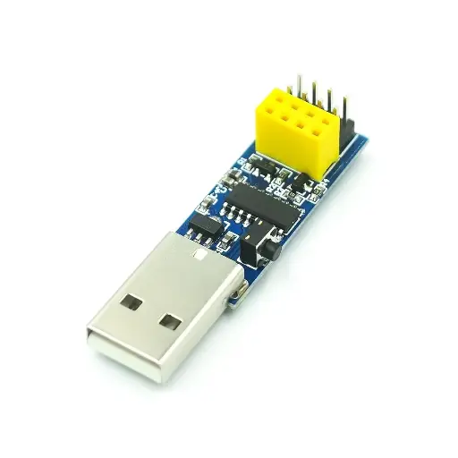 ESP-01 / ESP-01S ESP8266 Programmer Adapter: CH340G USB to Serial Wireless Wi-Fi Development Board