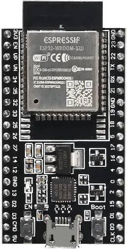 Carte de développement ESP32-DevKitC – Module ESP32-32D avec WiFi et Bluetooth – Compatible IoT NodeMCU-32 (38 broches)