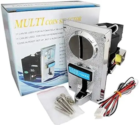 Multi Coins Acceptor Selector Programmable for Arcade Video Games Vending Washing Machine Part Support Multi Signal Output