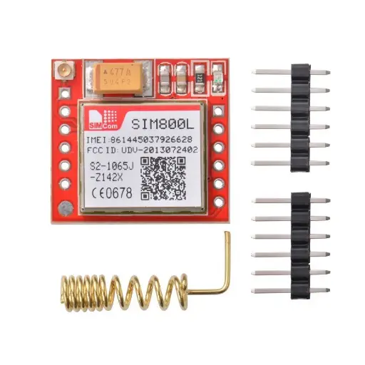 Module SIM800L GPRS GSM ultra-compact – Carte Micro SIM quadri-bande intégrée
