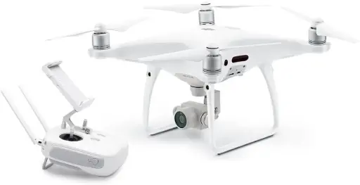 DJI Phantom 4 Pro (EU Version) - Quadcopter Drone with Camera - 30-Min Flight Offer - 4K Camera - HD Photos & Videos - Stylish Design - 5 Optical Sensors - Remote Control with Mobile Stand
