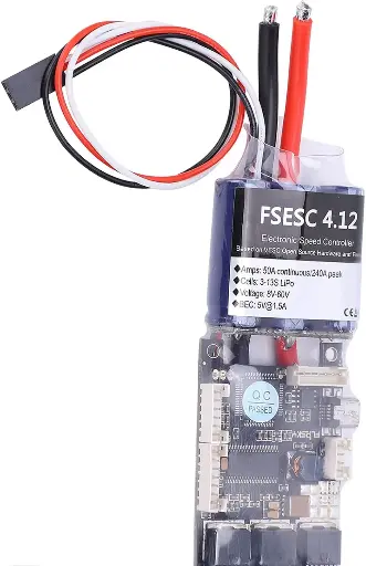50A ESC V4.12, Flipsky ESC  High Current Electronic Speed Control
