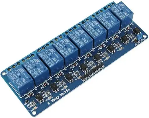 8CH DC 5V 230V Module relais  (copie)