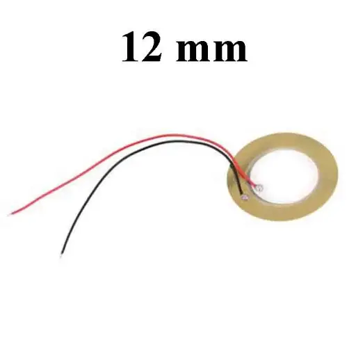 3.3V/5V Piezo Elements Sounder Sensor Trigger Drum Disc+wire copper