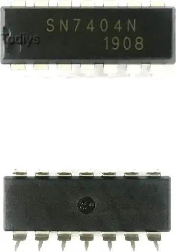 SN7404  DIP-14 Hex Inverters IC Chip 