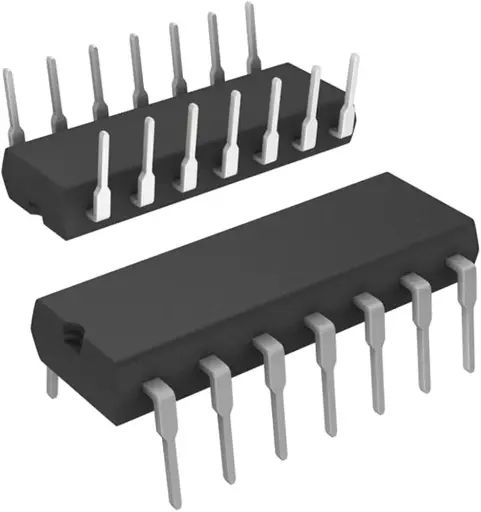 74xx Series  IC Chip  ITT7445N, ITT7446N, SN7450N, ITT7460N, TFKL7472N  DIP-14  