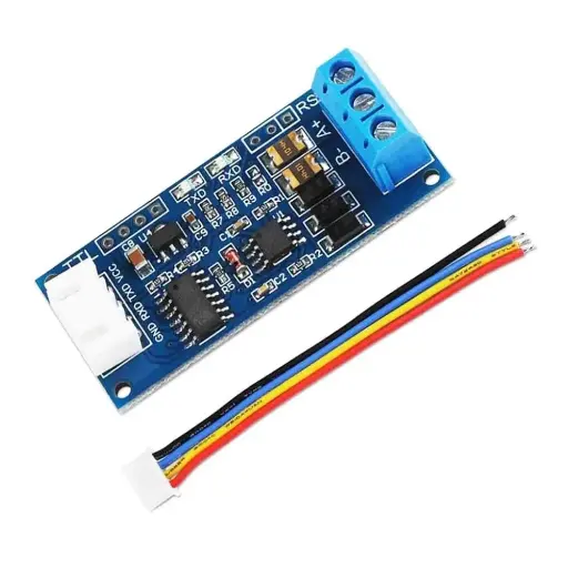 3.3V/5V TTL to RS485 Adapter Module  Signal Serial Port Power Converter for Arduino AVR with 24AWG Wire 