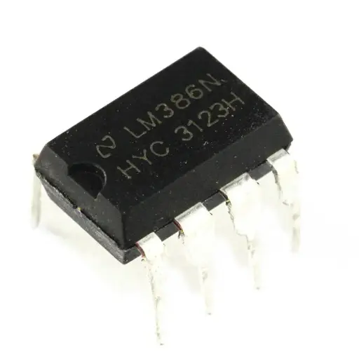 LM386N LM386 | Amplificateur de puissance audio basse tension, format Mono PDIP/DIP-8 à 8 broches