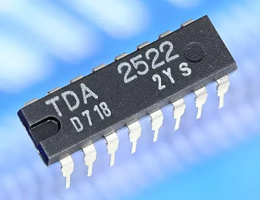 TDA2522 Integrated Circuit - DIP16 IC