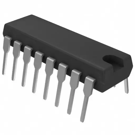 SN74LS221N | Multivibrateur monostable, 45 ns, boîtier PDIP-16 IC