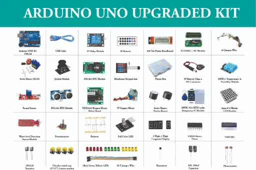 Kit Arduino UNO Upgraded de démarrage pour adultes et écoliers 