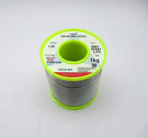 1Kg 1.5mm  Sn 99.3 Cu 0.7 Solder Wire Tin Wire Soldering Wire  with Strong Soldering Ability for Electronics Electrical